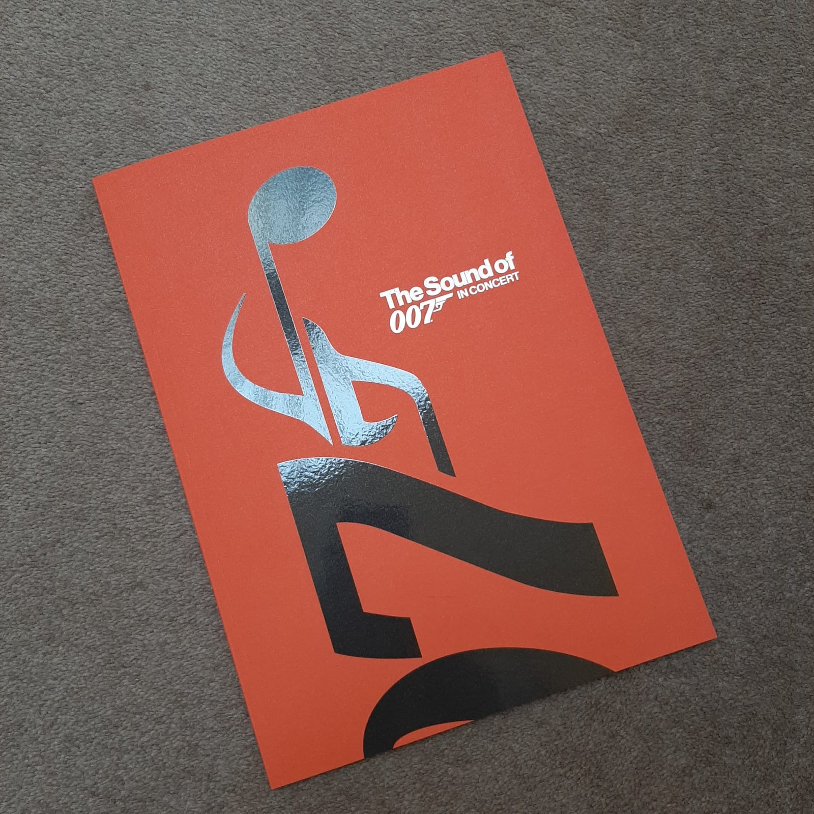 James Bond The Sound of 007 In Concert Official Programme - Limited Edition (Outlet Item) 007Store