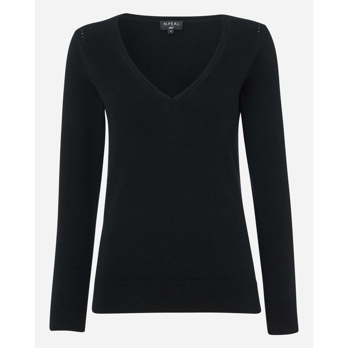 Women&#39;s V Neck Cashmere Sweater - Holly Goodhead Edition - By N. Peal - 007STORE