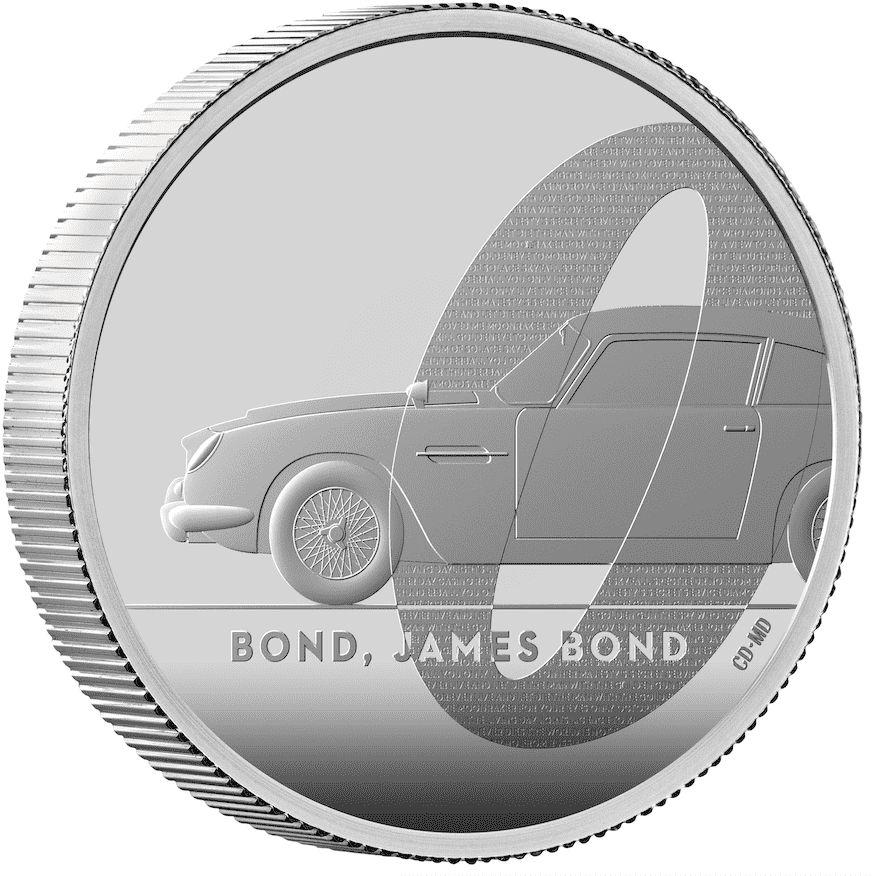 "Bond. James Bond" 2oz Silver Proof Coin - By The Royal Mint 007Store