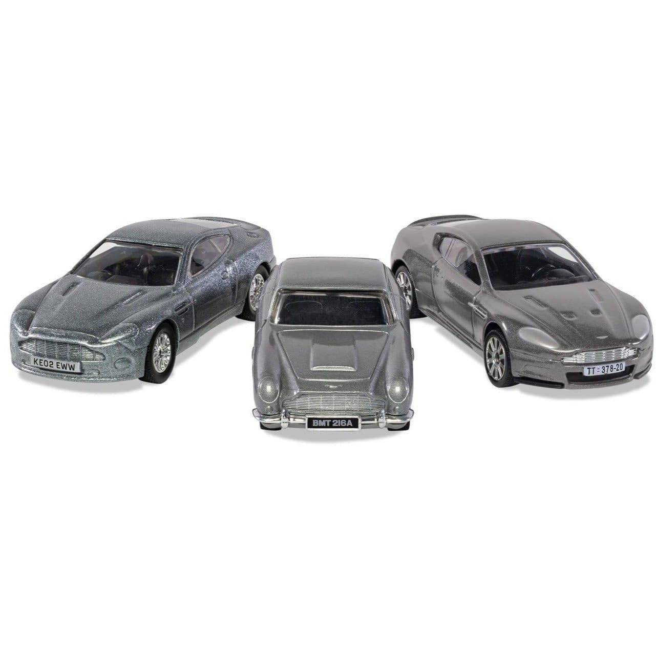 James Bond Aston Martin Model Car Trio - DB5, V12 Vanquish & DBS - By Corgi (Pre-order) - 007STORE