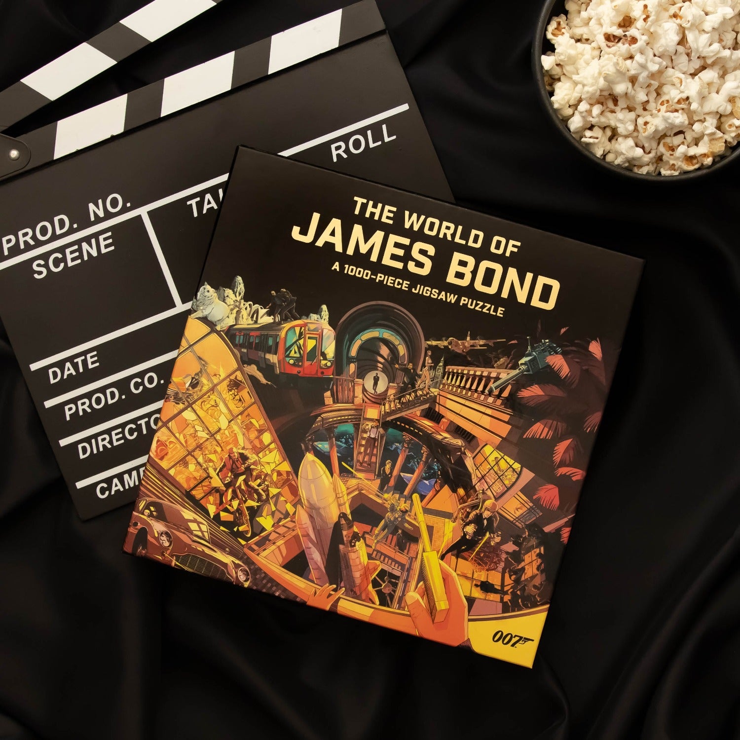 The World of James Bond 1000 Piece Jigsaw Puzzle - By Laurence King 007Store