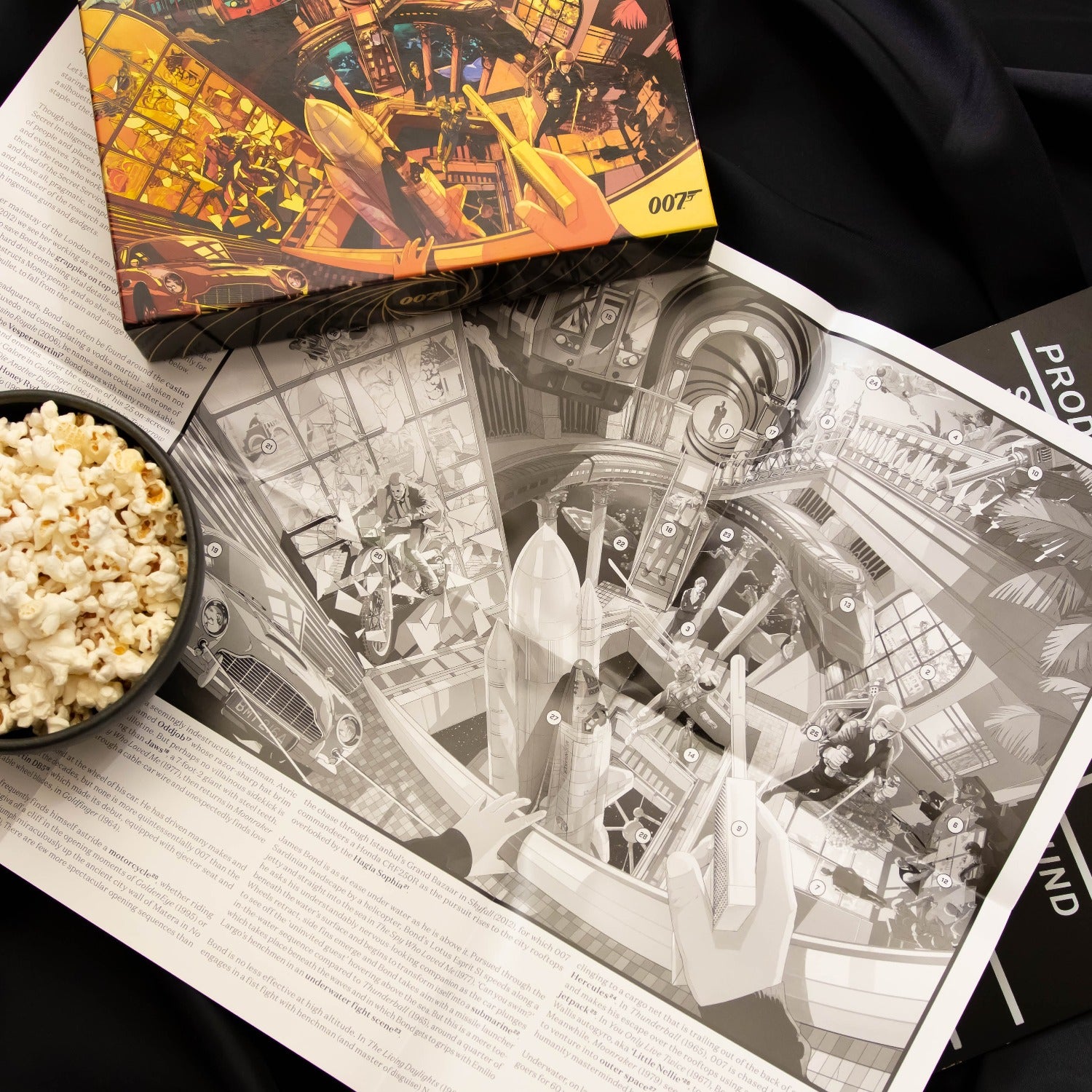 The World of James Bond 1000 Piece Jigsaw Puzzle - By Laurence King 007Store