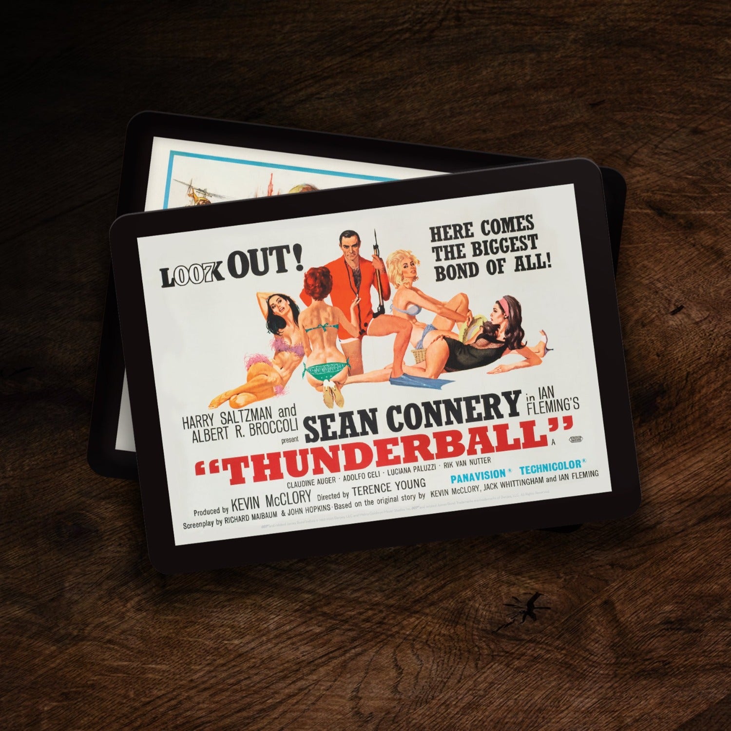 James Bond Placemat - Thunderball Edition 007Store