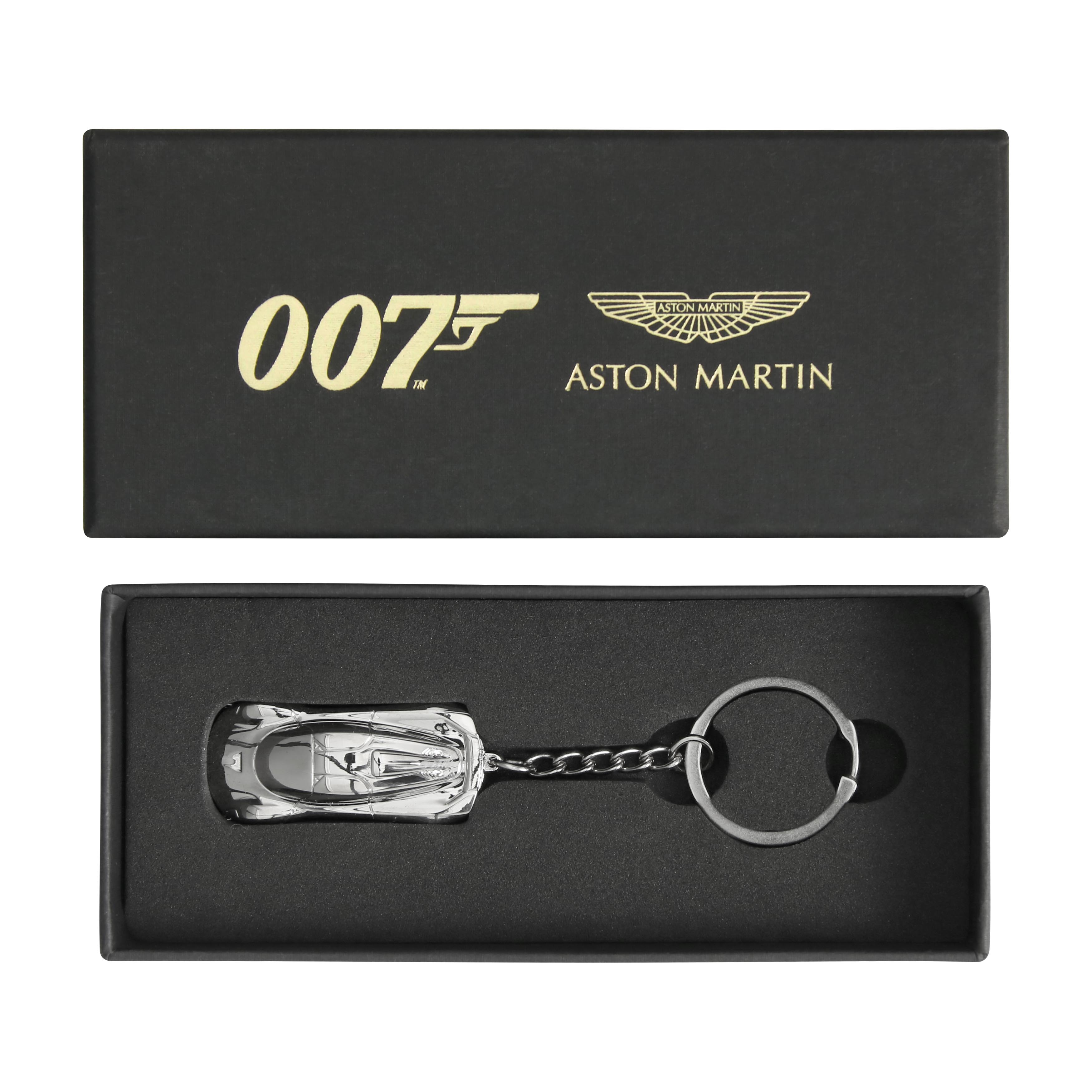 James Bond Aston Martin Valhalla Car Keyring - No Time To