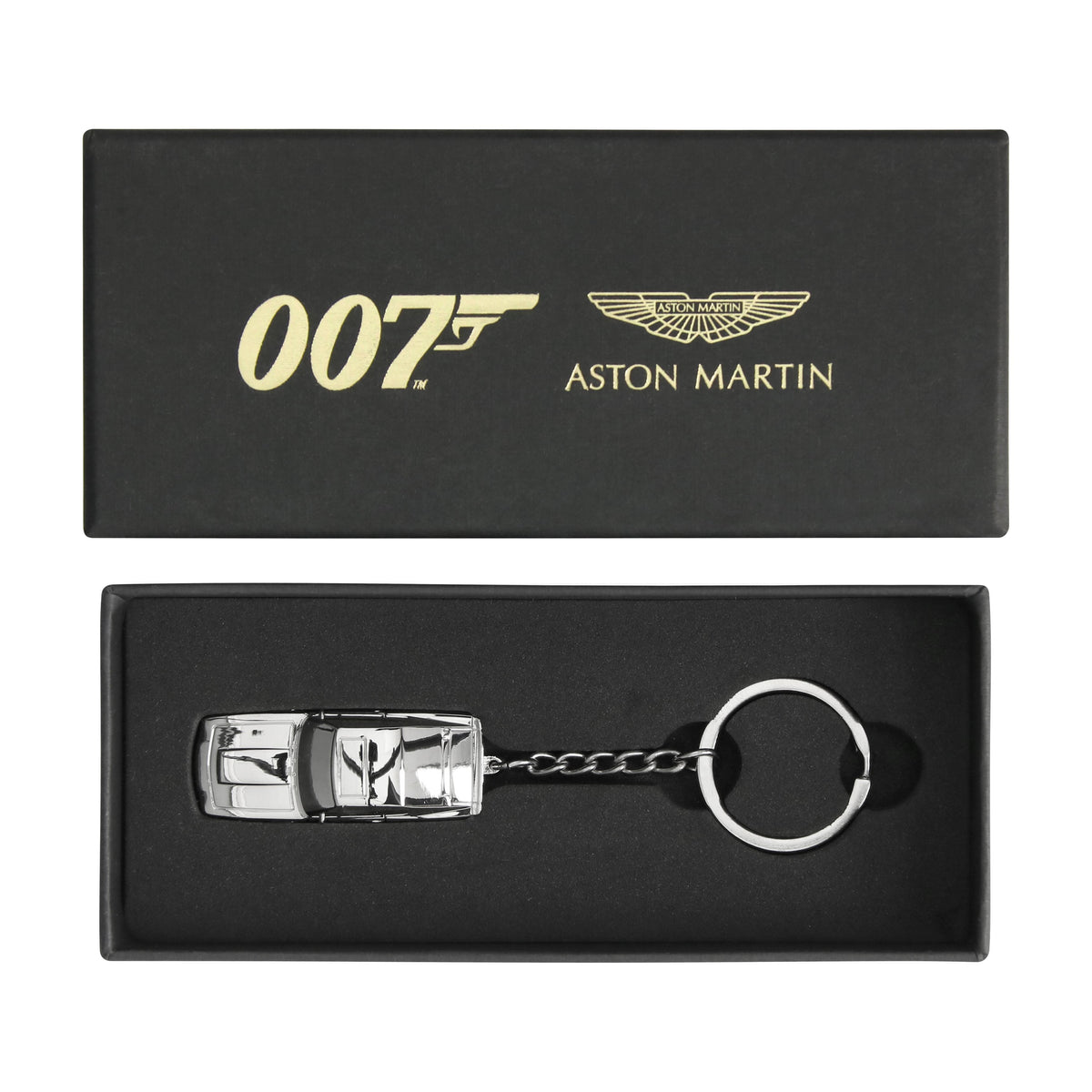 James Bond Aston Martin V8 Car Keyring - 007STORE