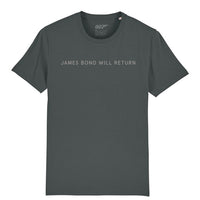 James Bond Will Return T-Shirt (Outlet Item)
