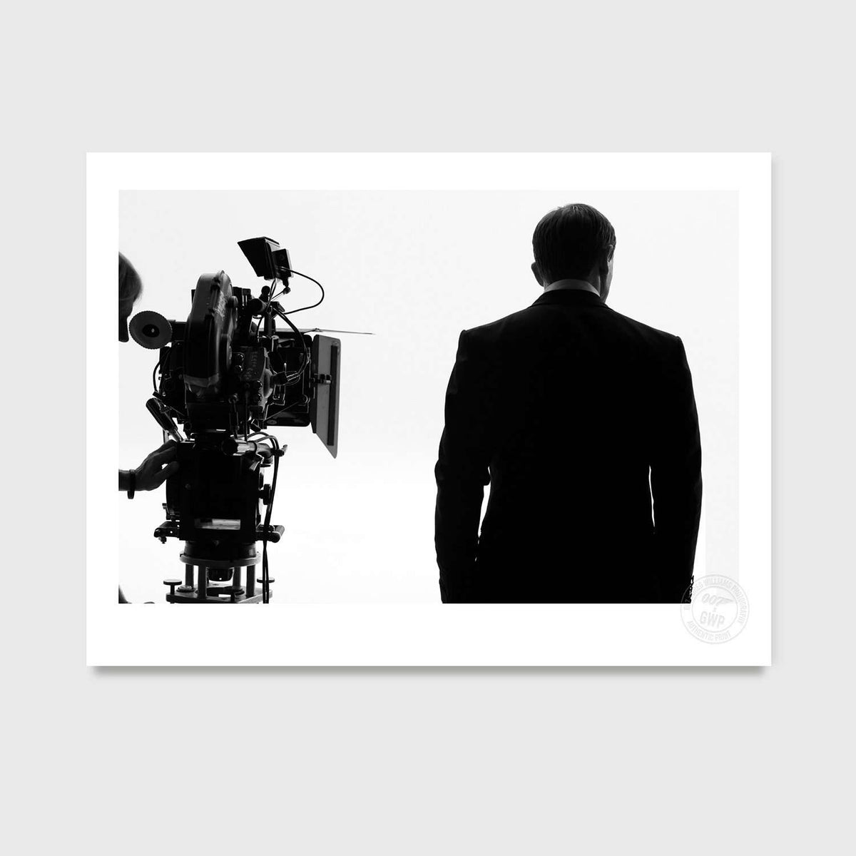 Daniel Craig At Pinewood (2008) Studio Stamped Print - By Greg Williams Photography PHOTO PRINT Greg Williams 