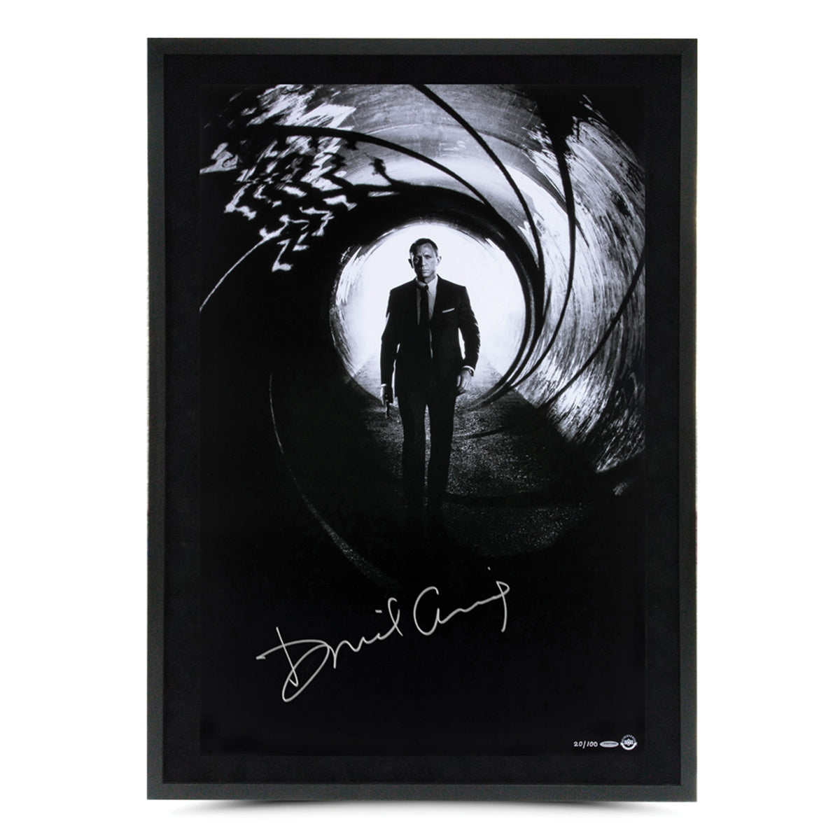 James Bond Daniel Craig Autographed Framed Print - Skyfall Numbered Edition