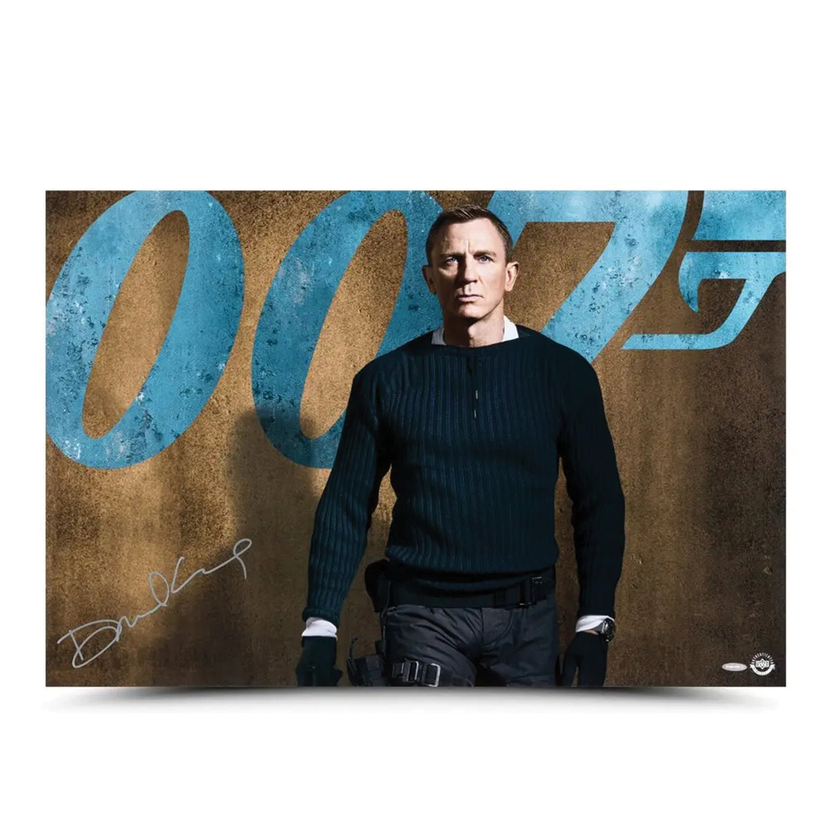 James Bond Daniel Craig Autographed Print - No Time To Die Edition