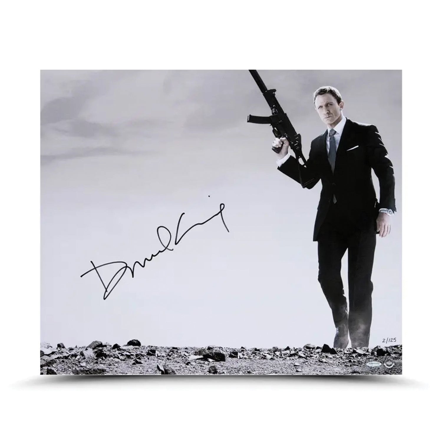 James Bond Daniel Craig Autographed Print Quantum Of Solace 007Store