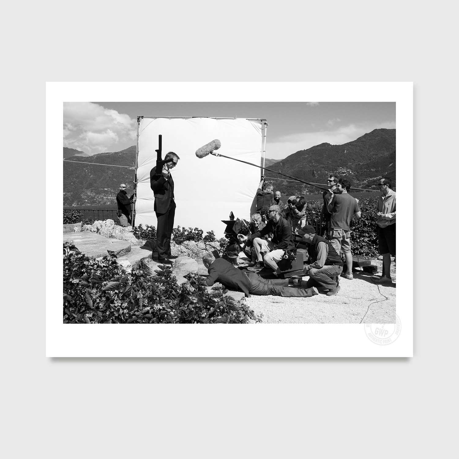 Daniel Craig In Lake Como (2006) Studio Stamped Print - By Greg Williams Photography PHOTO PRINT Greg Williams 