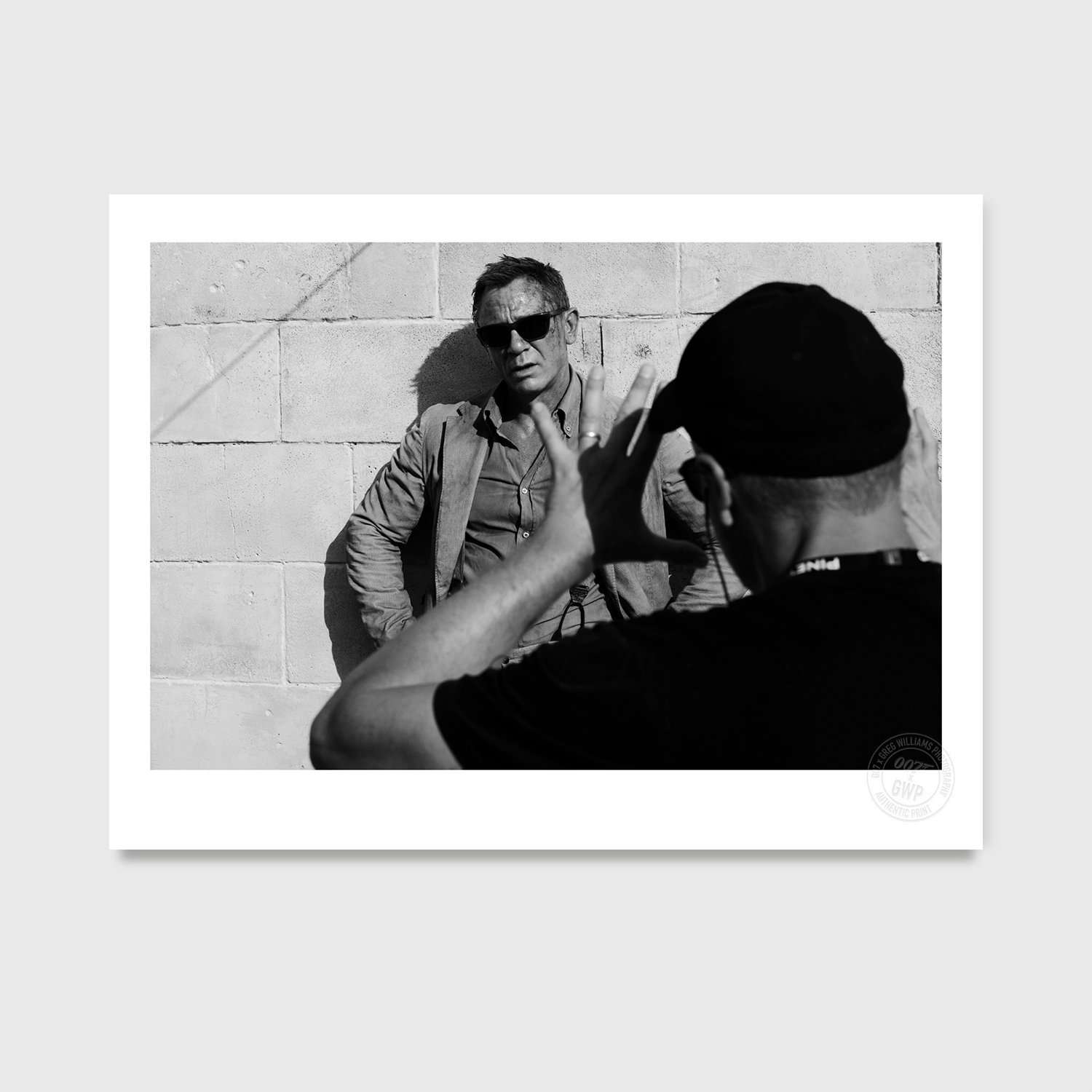 Daniel Craig In Matera (2019) Studio Stamped Print - By Greg Williams Photography PHOTO PRINT Greg Williams 