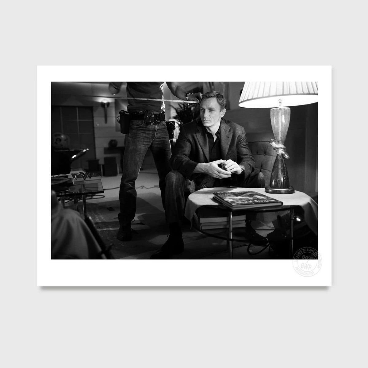 Daniel Craig In M&#39;s Apartment (2006) Studio Stamped Print - By Greg Williams Photography PHOTO PRINT Greg Williams 