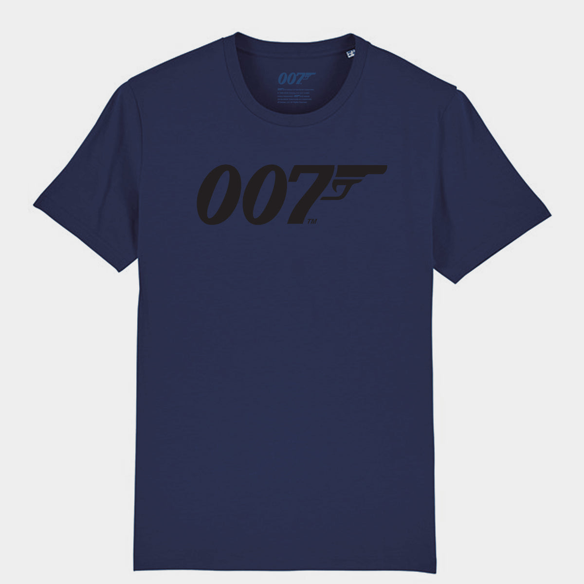 James Bond Black 007 Logo T-Shirt (7 colours)