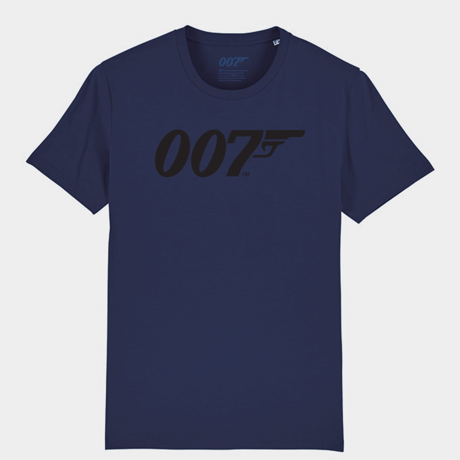 James Bond Black 007 Logo T-Shirt (7 colours) 007Store