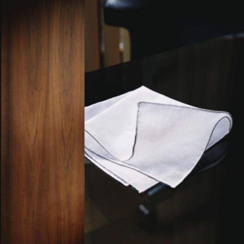 Hand-Rolled Pocket Square - By Turnbull & Asser CLOTHING Turnbull & Asser 