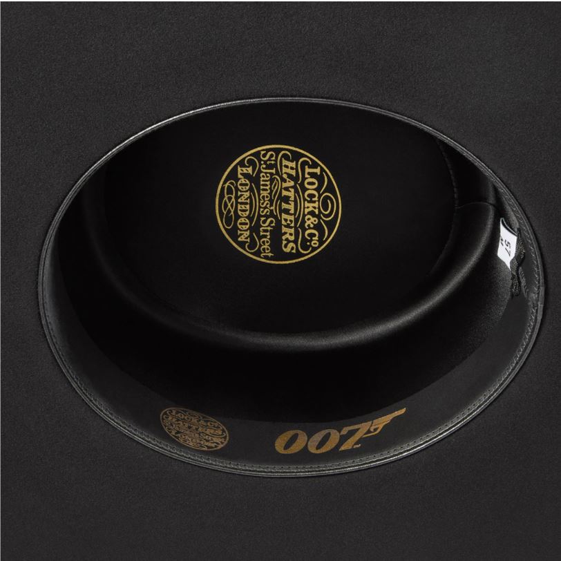The James Bond Vicenzo Fedora Hat - On Her Majesty&#39;s Secret Service Edition - By Lock &amp; Co.
