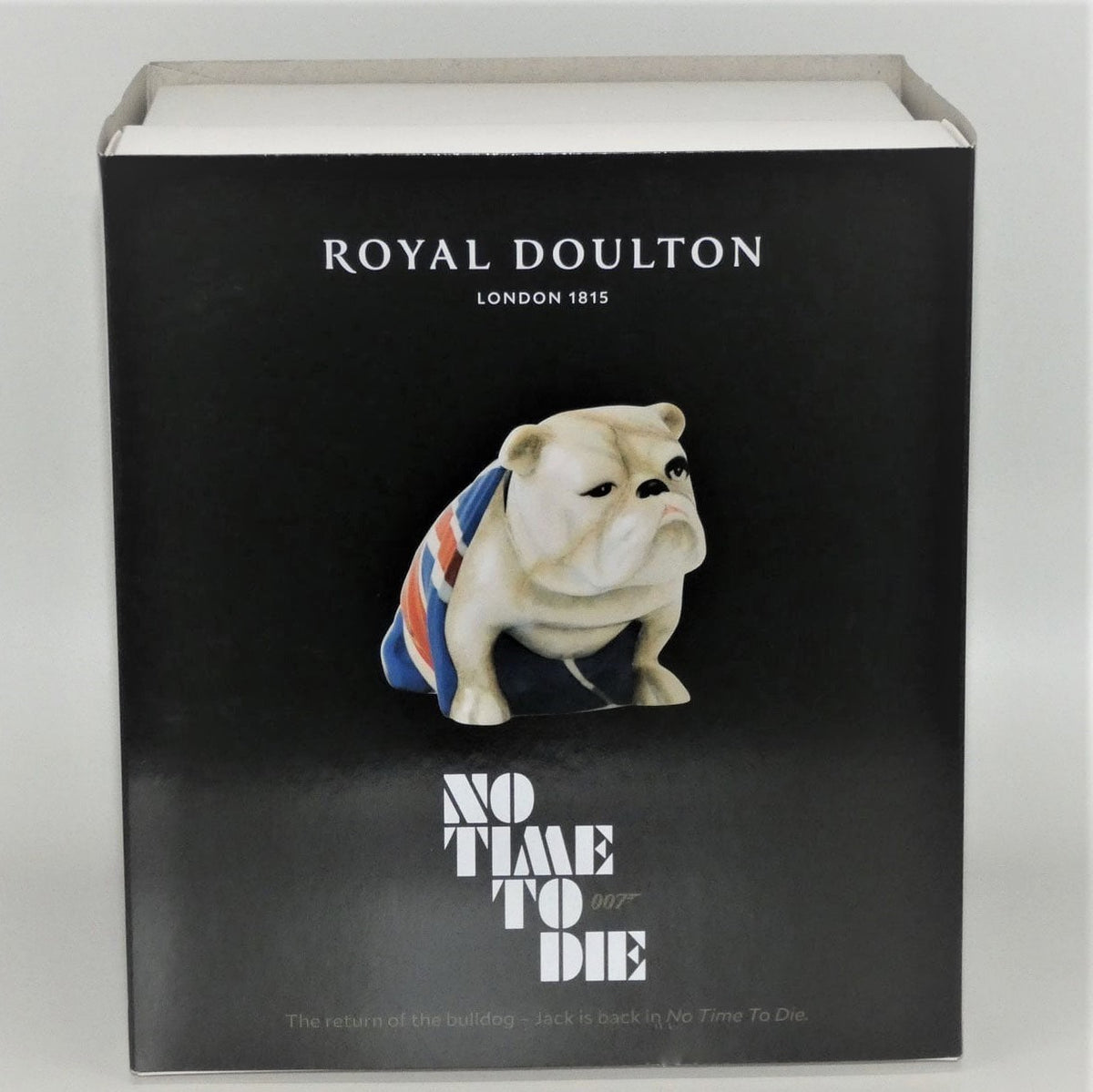James Bond Jack The Bulldog Model - No Time To Die Edition - By Royal Doulton