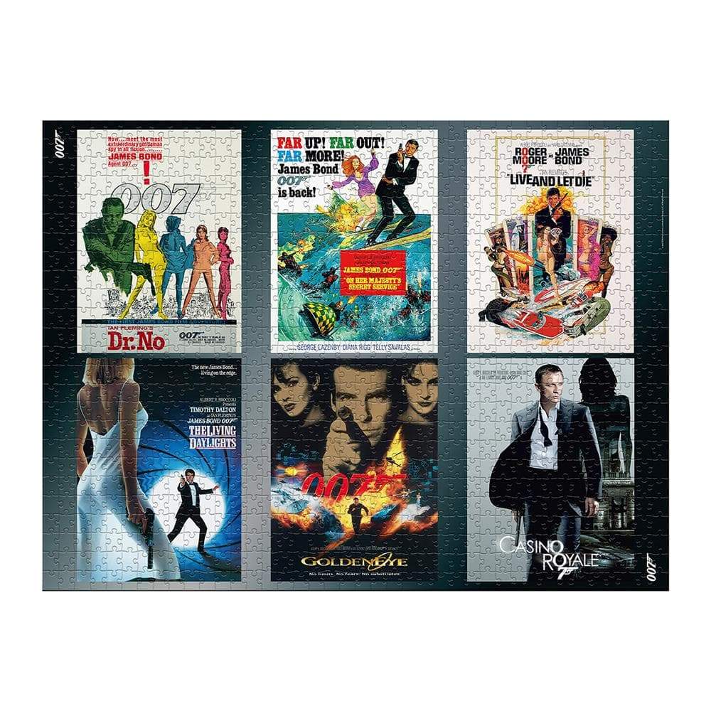 James Bond 007 Debut Poster 1000 Piece Puzzle Puzzle Winning Moves 