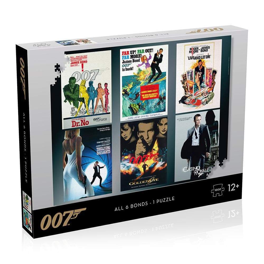 James Bond 007 Debut Poster 1000 Piece Puzzle Puzzle Winning Moves 