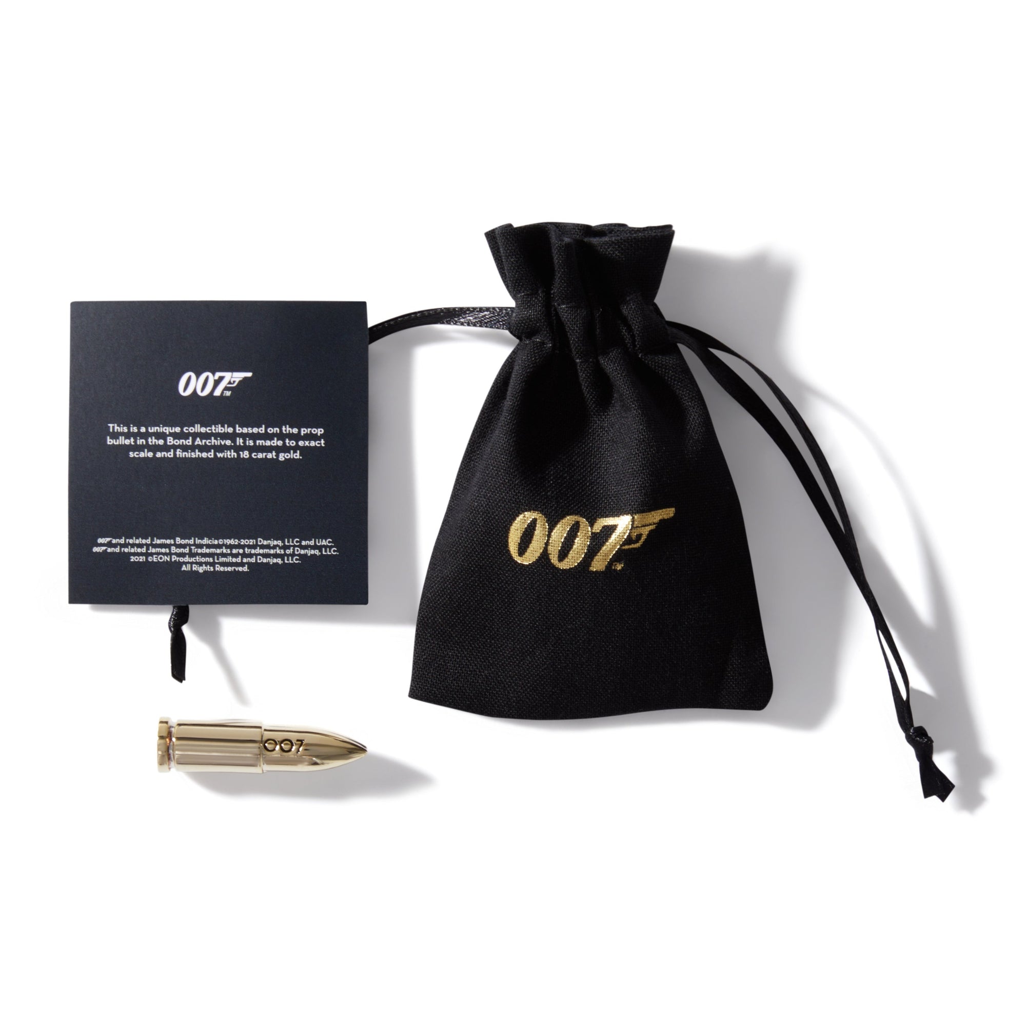James Bond 007 Gold Bullet - The Man With The Golden Gun Edition EML 