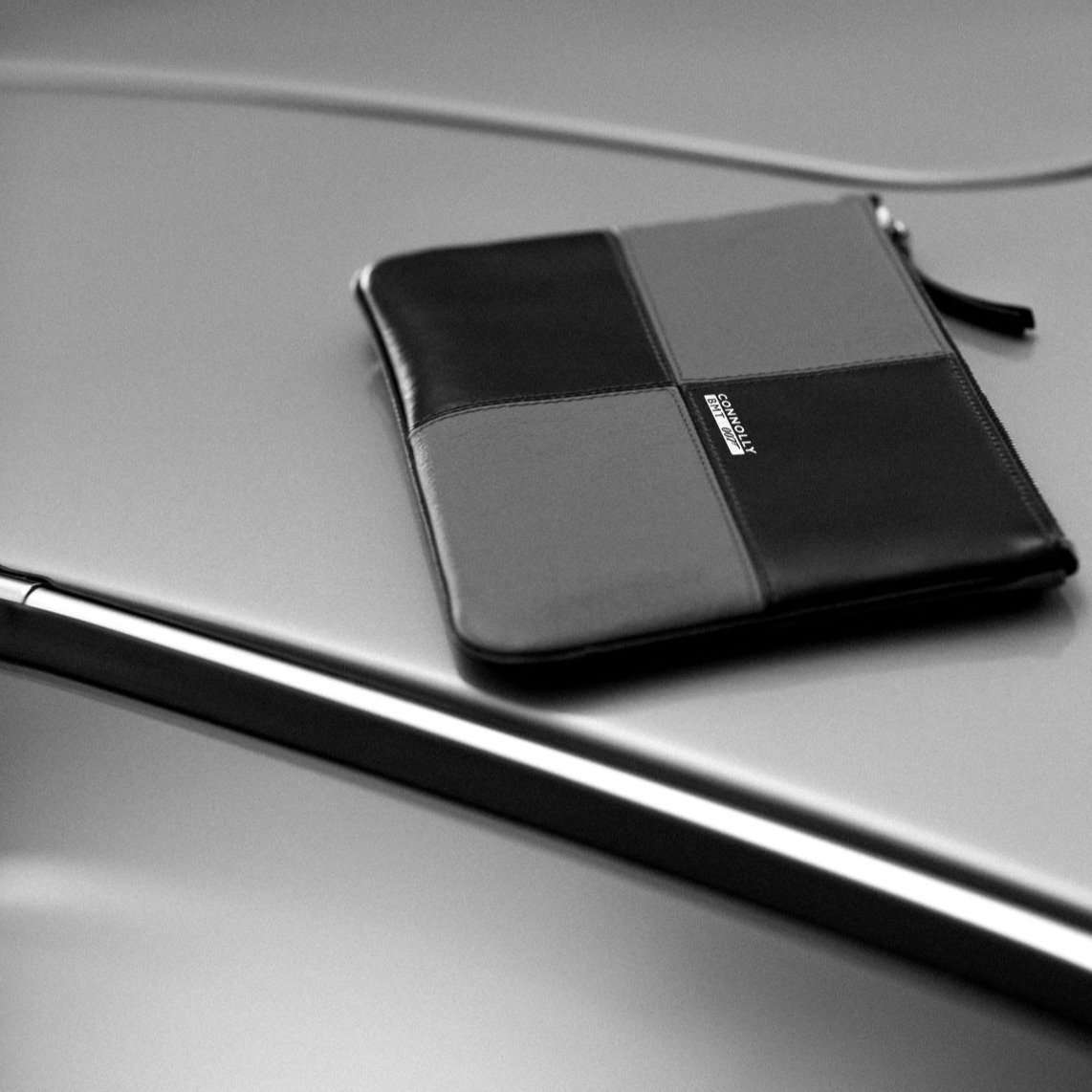 James Bond Leather Circuit Pouch Bag - By Connolly
