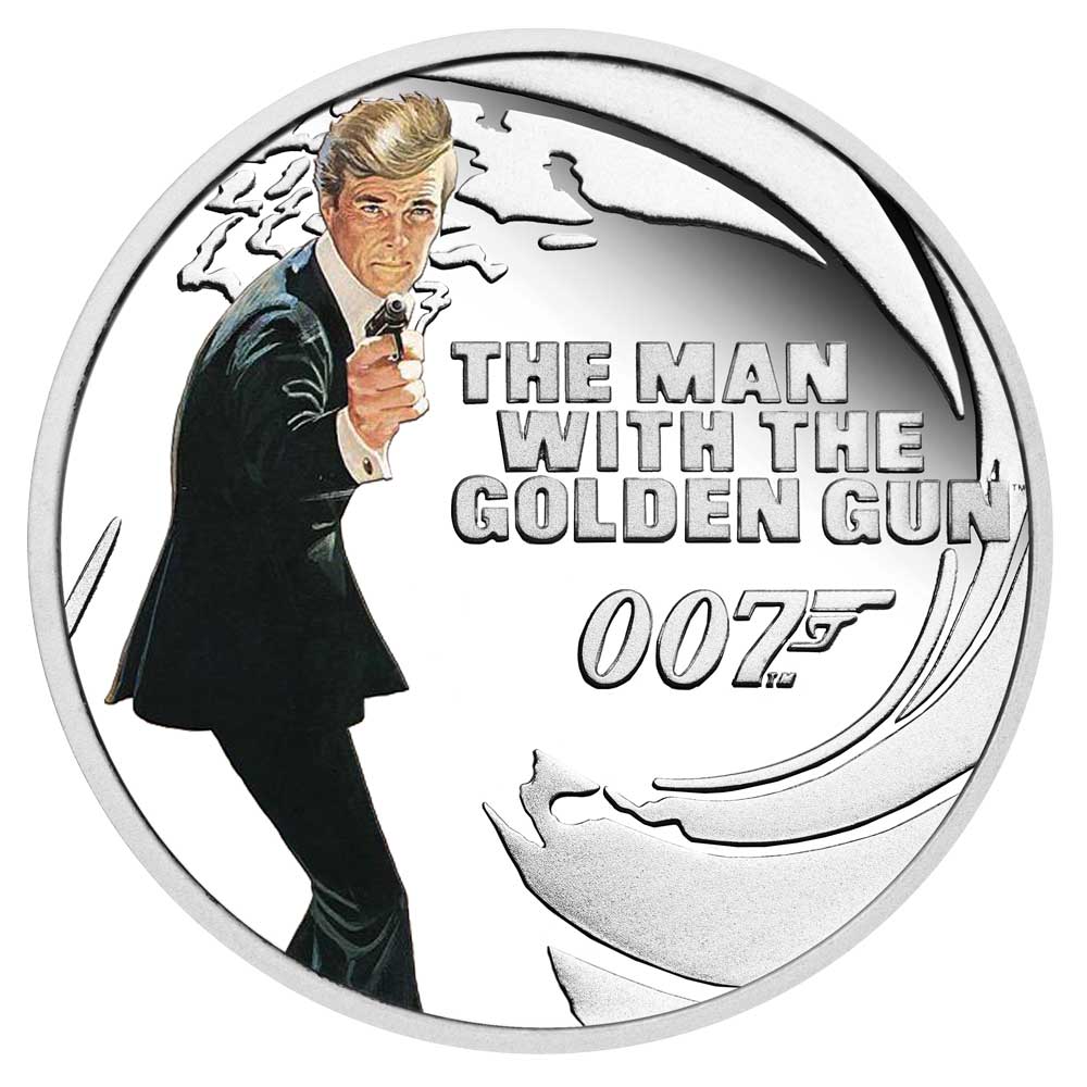 James Bond 1/2 oz Silver Proof 25 Coin Series By The Perth Mint - Subscription Service SCOIN PERTH MINT 