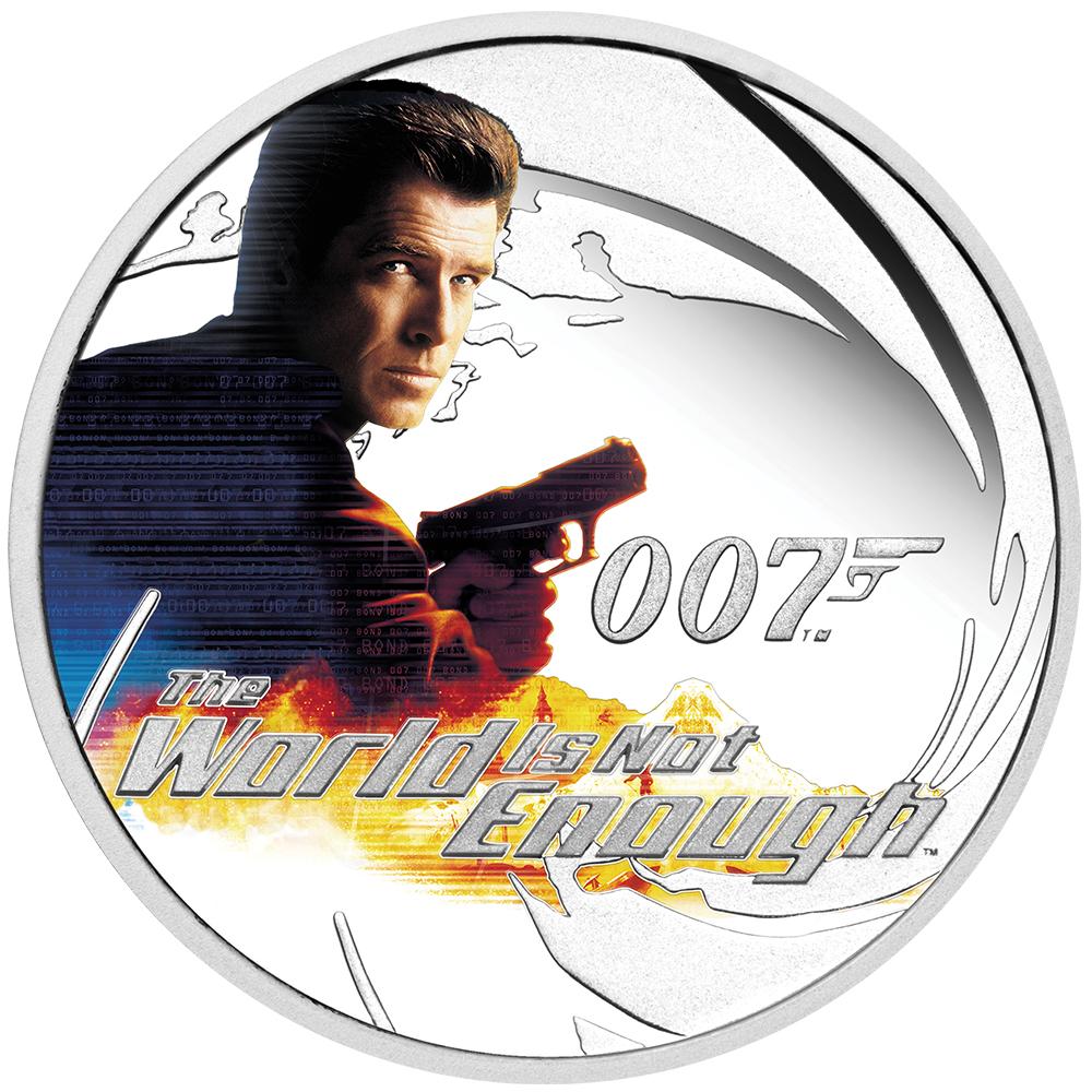 James Bond 1/2 oz Silver Proof 25 Coin Series By The Perth Mint - Subscription Service SCOIN PERTH MINT 