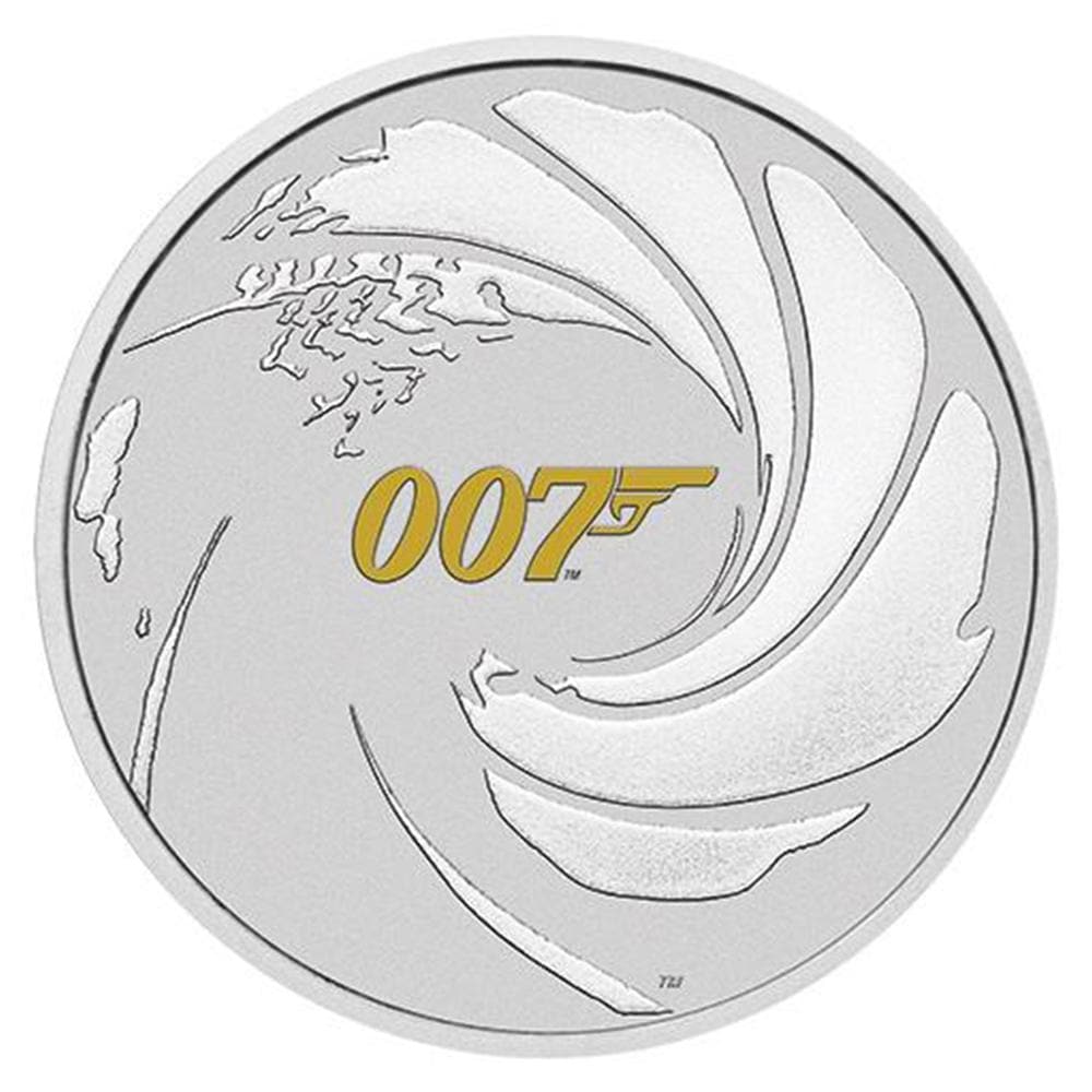 James Bond 1oz Silver Coin | Official 007 Store