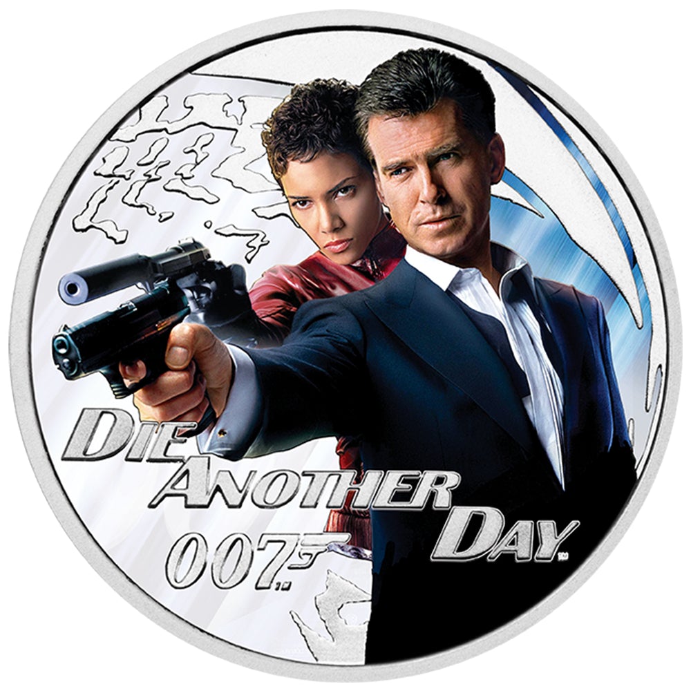 James Bond Die Another Day 1/2 oz Silver Proof Coin - By The Perth Mint COIN PERTH MINT 