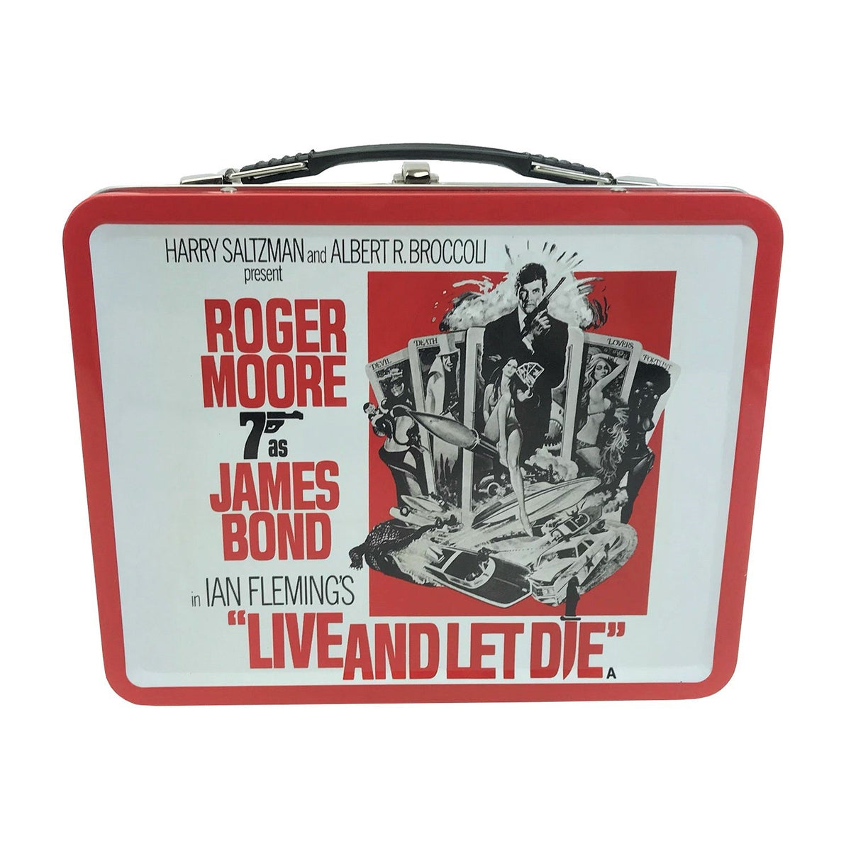 James Bond Live And Let Die Tin Tote Lunch Box (Pre-order) Factory Entertainment 