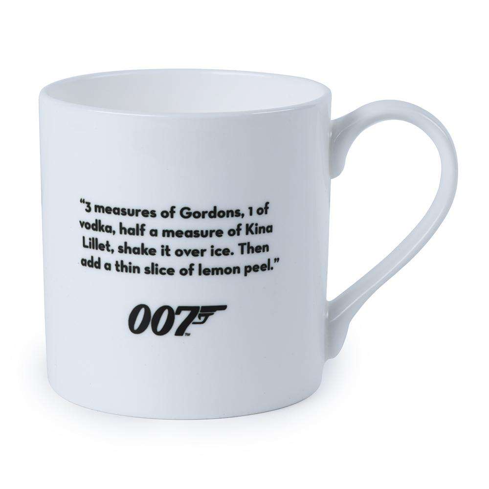 James Bond Martini Quote Bone China Mug 007Store