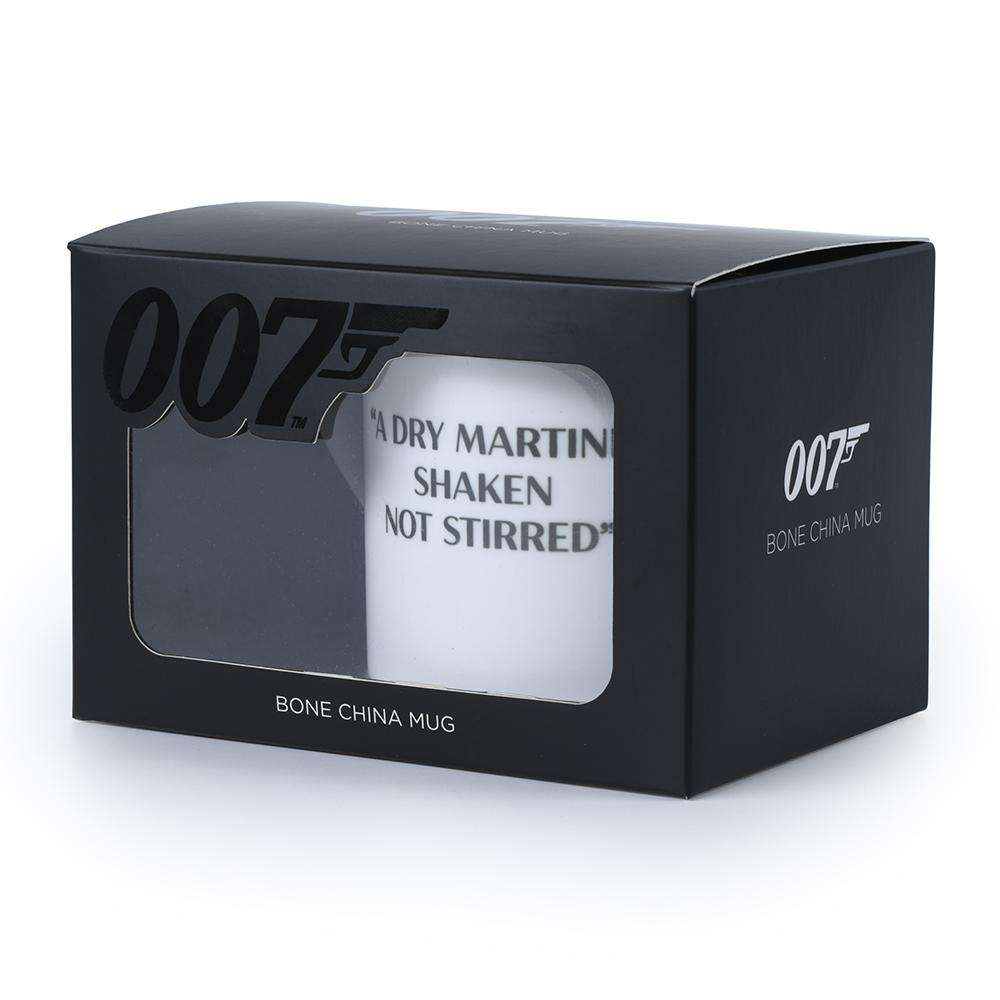 James Bond Martini Quote Bone China Mug
