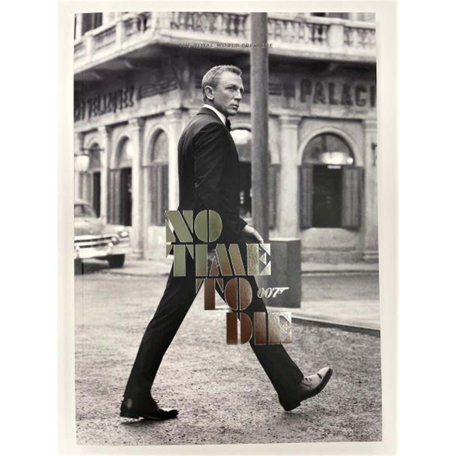 James Bond No Time To Die Royal World Premiere Programme - Numbered Edition 007Store 