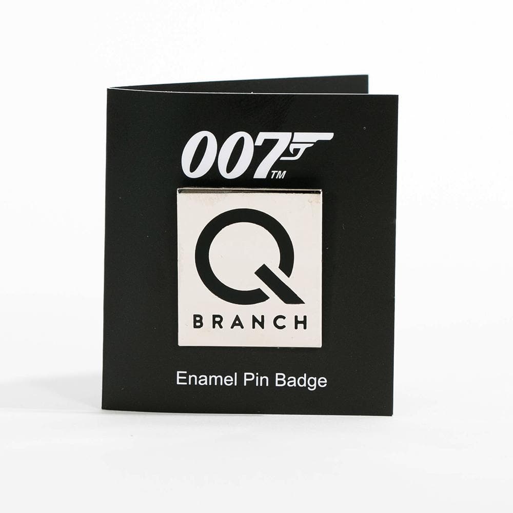 James Bond Q Branch Pin Badge LAPEL PIN EML 