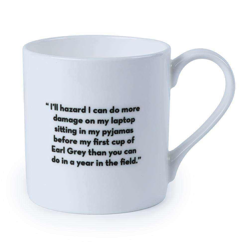James Bond Q Quote Bone China Mug 007Store