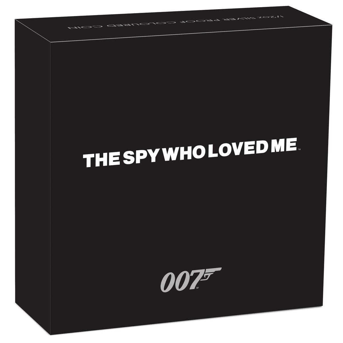 James Bond The Spy Who Loved Me 1/2 oz Silver Proof Coin - By The Perth Mint SCOIN PERTH MINT 