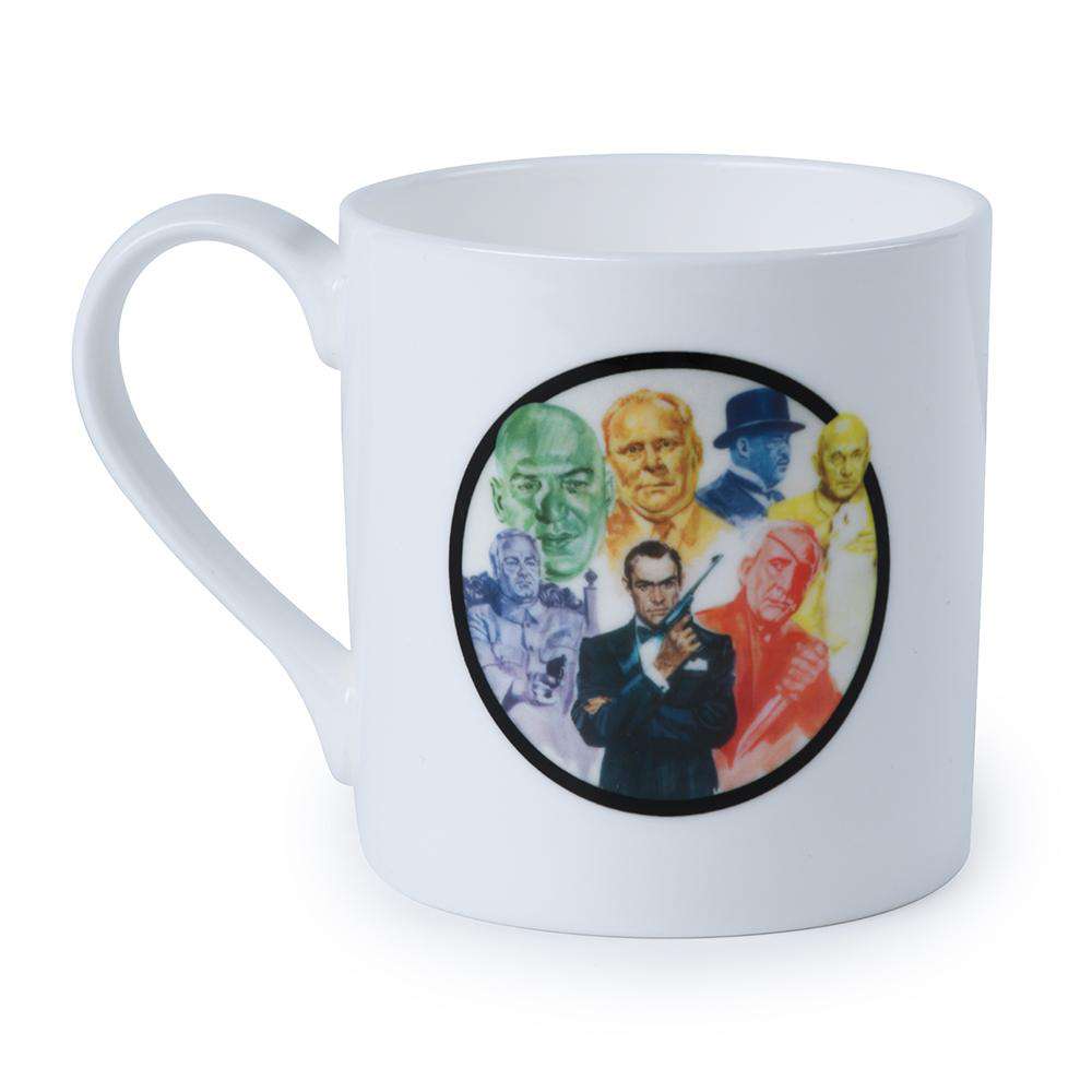 James Bond Villains Bone China Mug MUG pyramid 