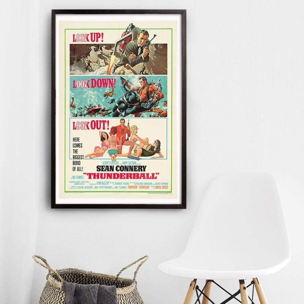 Thunderball Fine Art Print - Numbered Edition (Unframed) - 007STORE