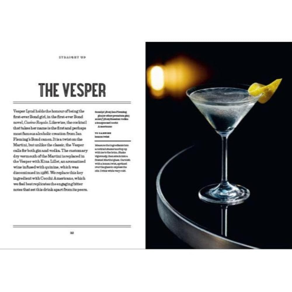 Shaken: The Official James Bond Cocktail Book (Outlet Item) 007Store