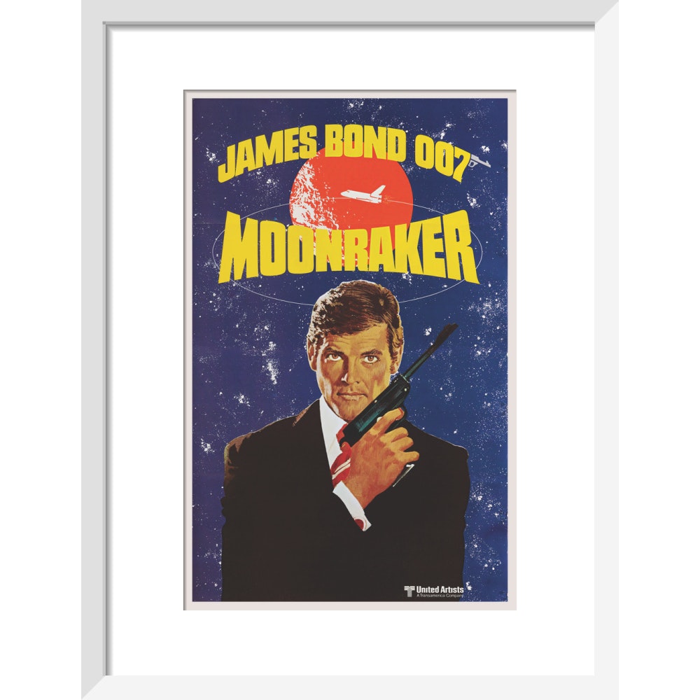 James Bond Moonraker Framed Art Print - By King &amp; McGaw