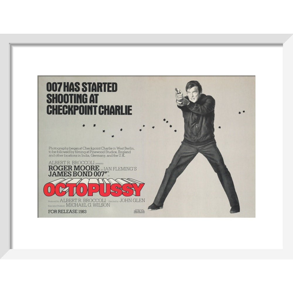 Gerahmter James Bond Octopussy-Kunstdruck – von King &amp;amp; McGaw