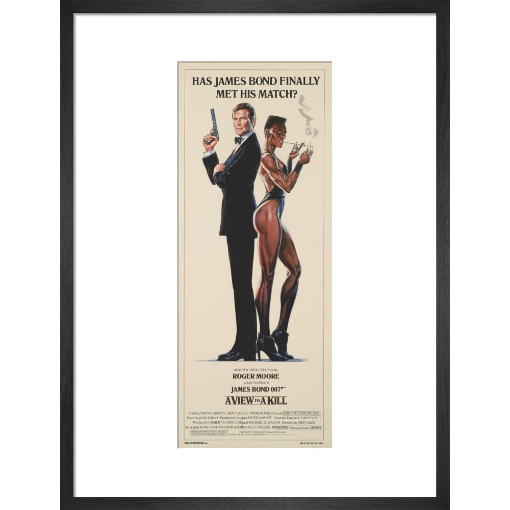 Gerahmter Kunstdruck „James Bond im Angesicht des Todes“ – von King &amp;amp; McGaw