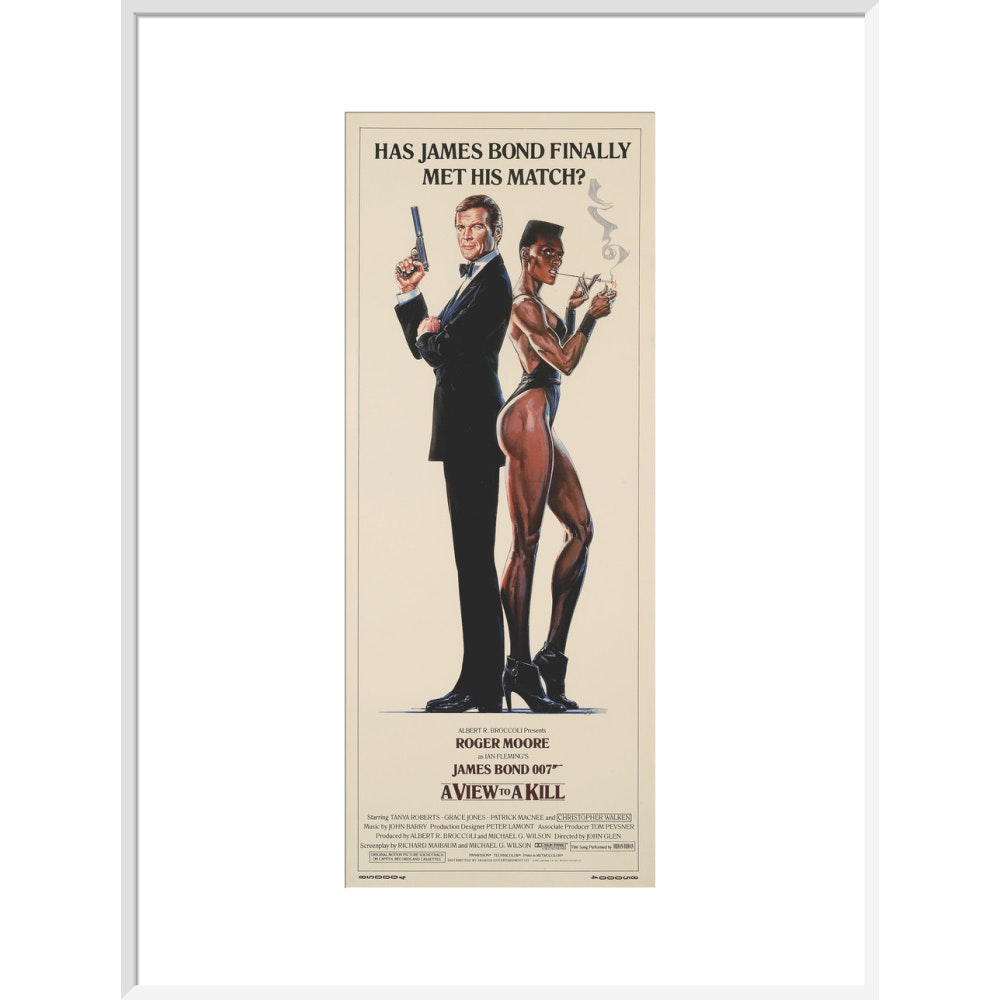 Gerahmter Kunstdruck „James Bond im Angesicht des Todes“ – von King &amp;amp; McGaw