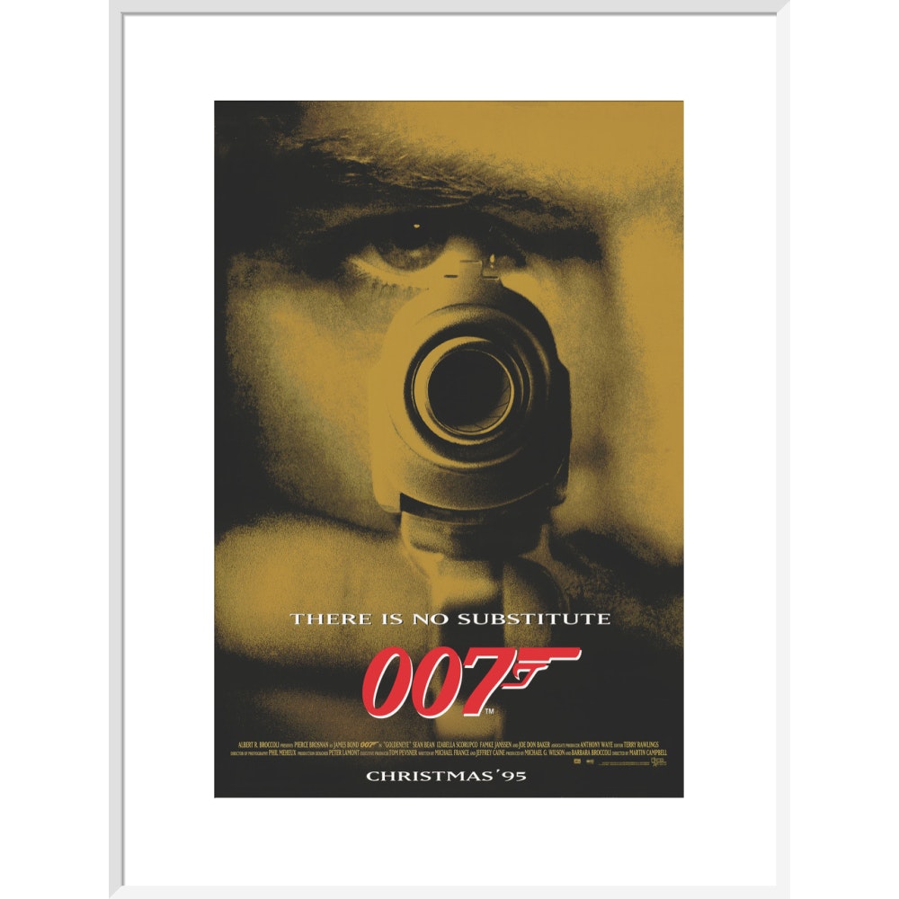 James Bond GoldenEye Framed Art Print - By King &amp; McGaw