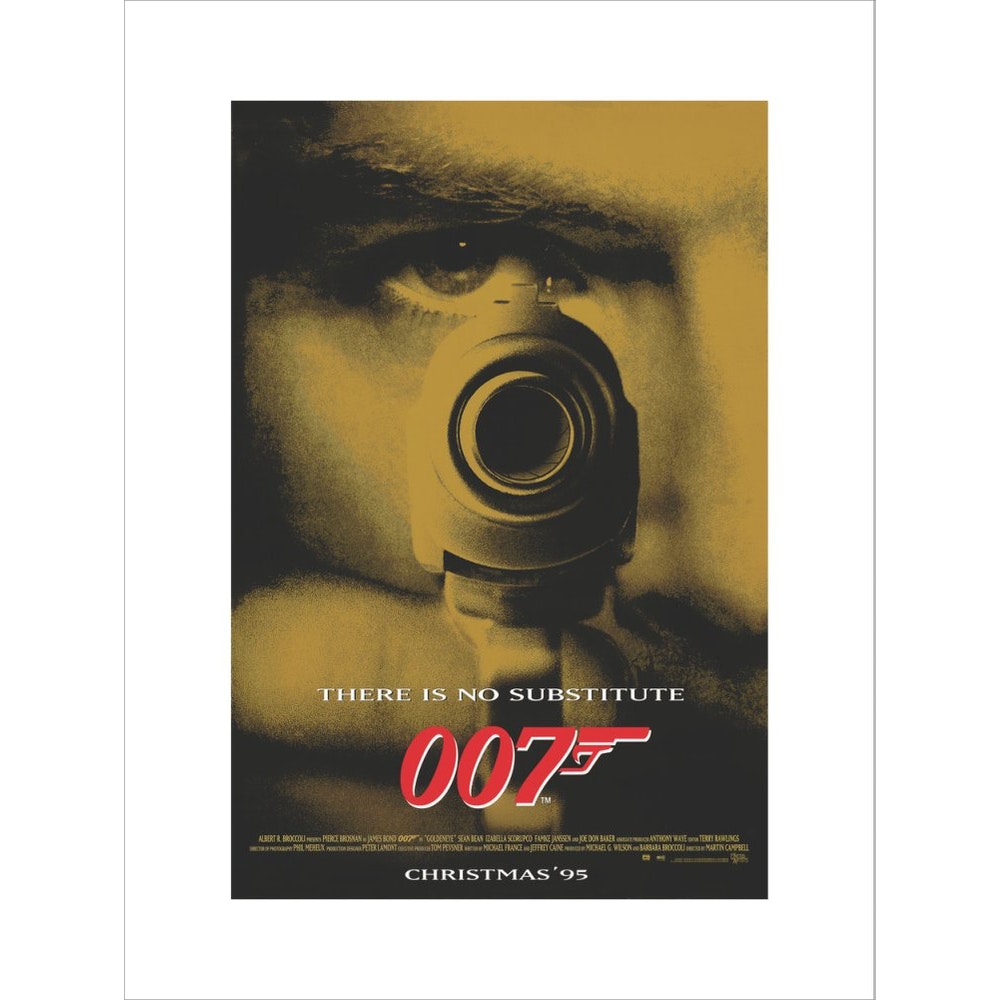 James Bond GoldenEye Framed Art Print - By King &amp; McGaw