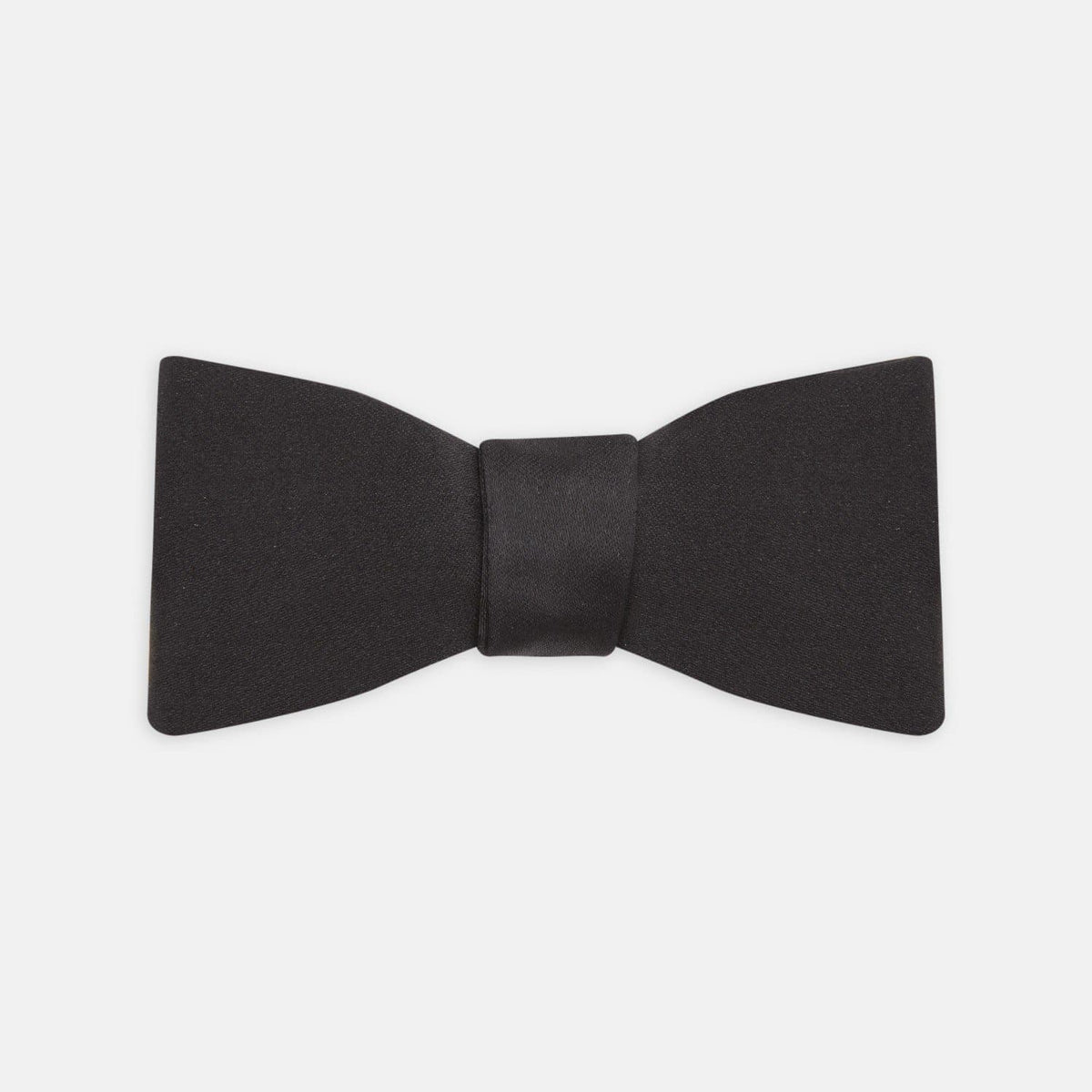 Black Silk Bow Tie By Turnbull &amp; Asser - Casino Royale Edition - 007STORE