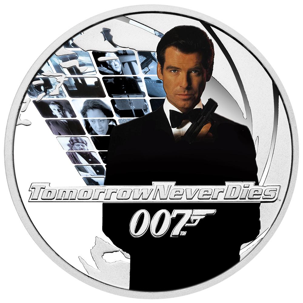 Tomorrow Never Dies 1/2 oz Silver Proof Coin - By The Perth Mint PERTH MINT 