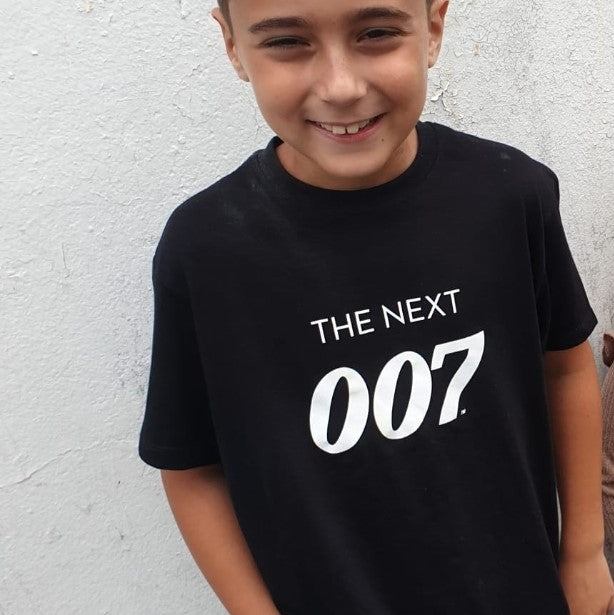 James Bond The Next 007 Kids Black T-Shirt 007Store