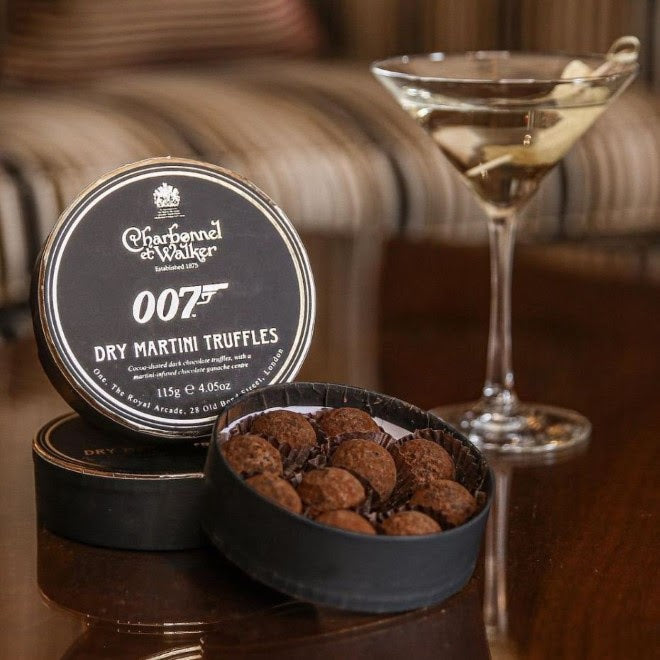 James Bond 007 Dry Martini Truffles (115g) - By Charbonnel et Walker (Outlet Item) 007Store